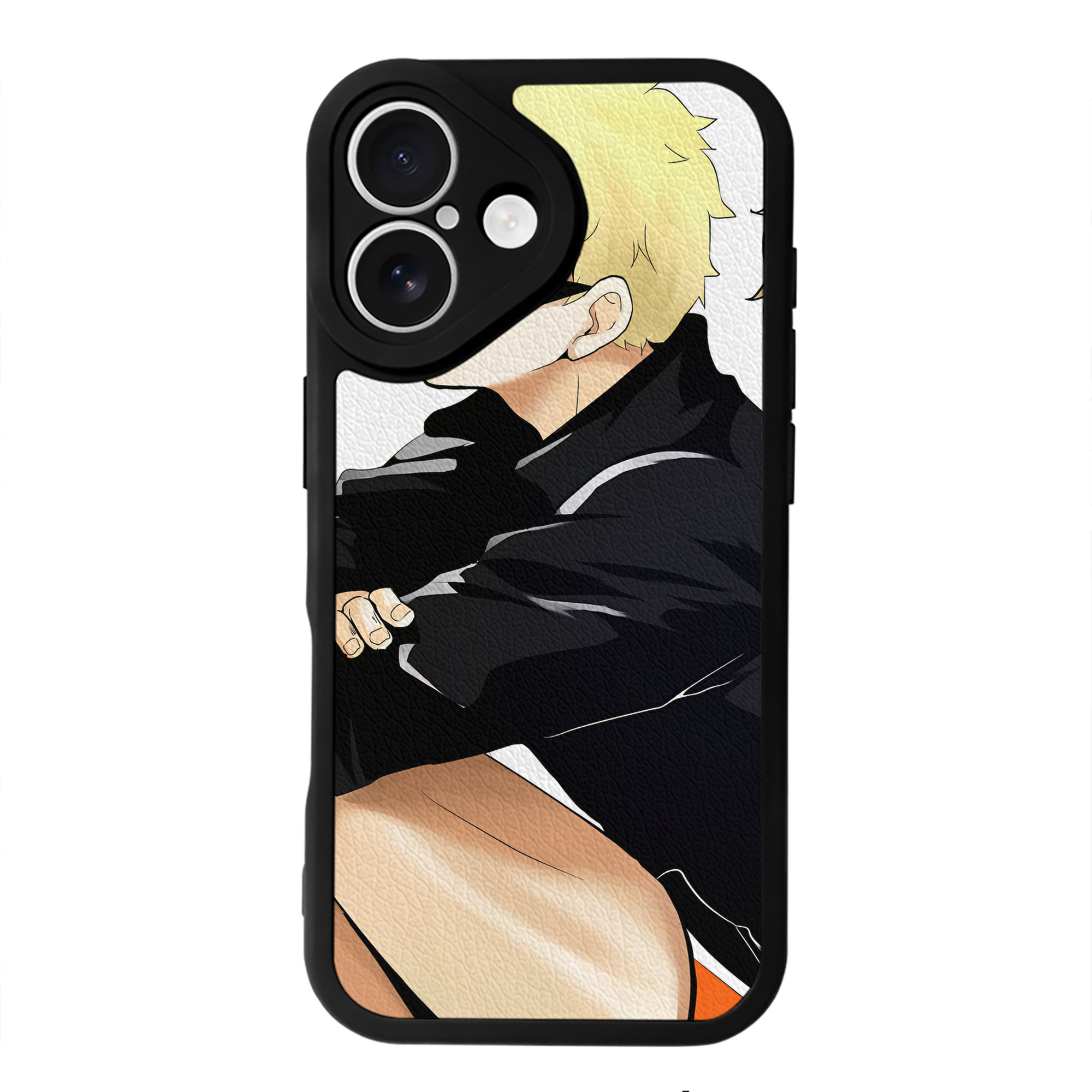 （画像用） ハイキュー!! Haikyu!! 【iPhone 16シリーズ対応】シリコンスマホケース（レザー調） 材質：シリコン